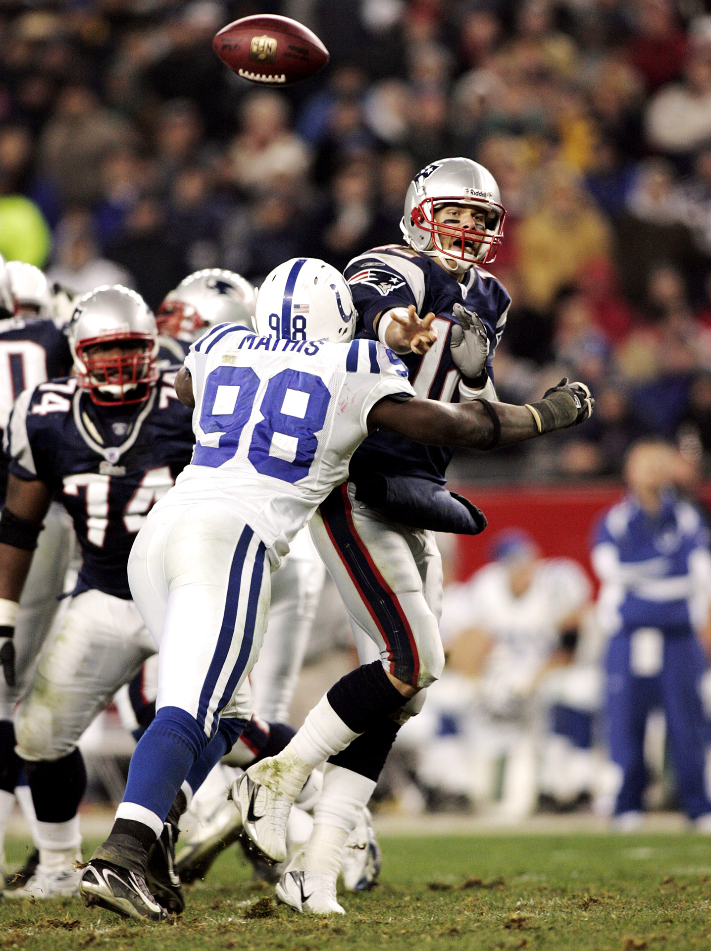 17. Oct. 21, 2001: Patriots 38, Colts 17 - Tom Brady vs. Peyton Manning -  ESPN