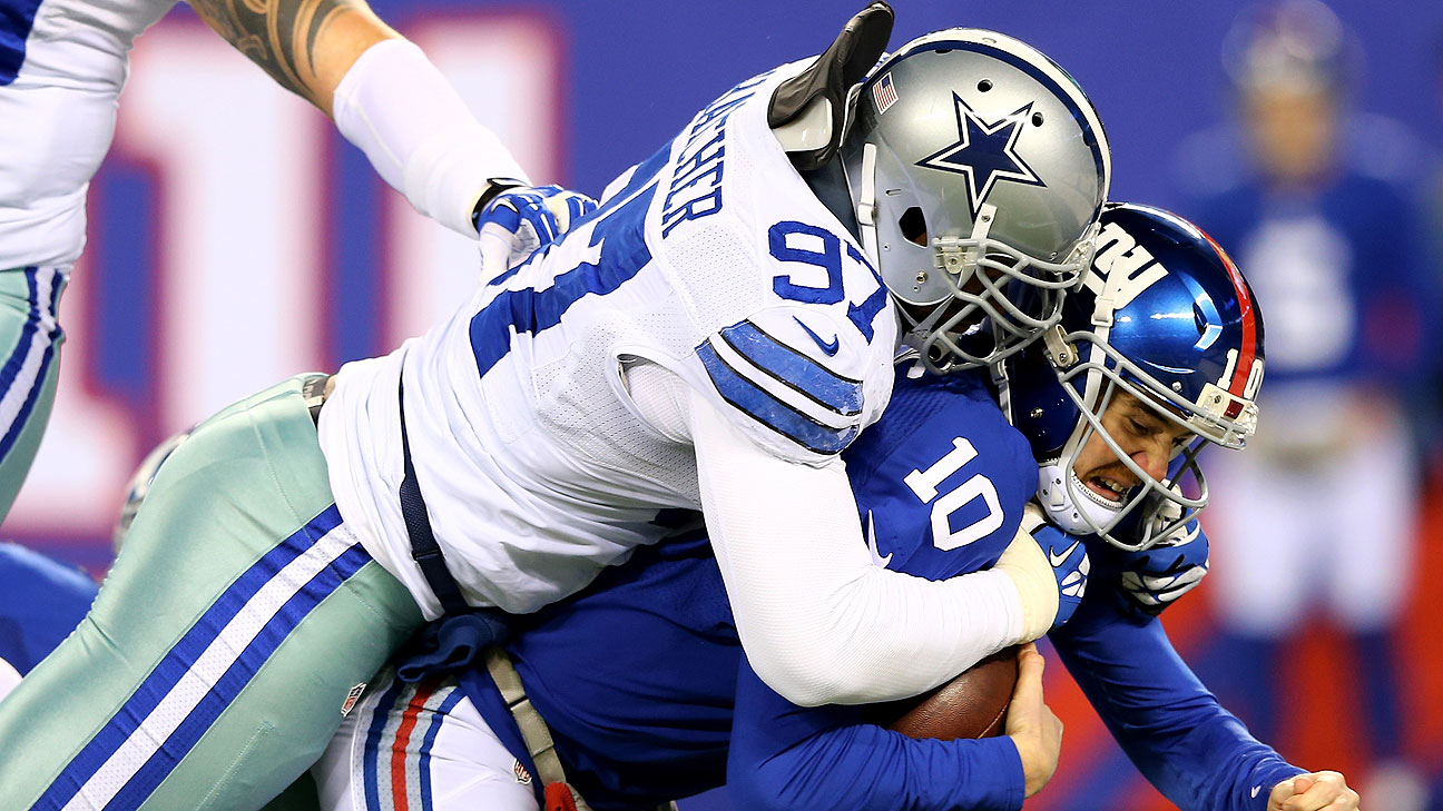 Dallas Cowboys defensive tackle Jason Hatcher (97) during the