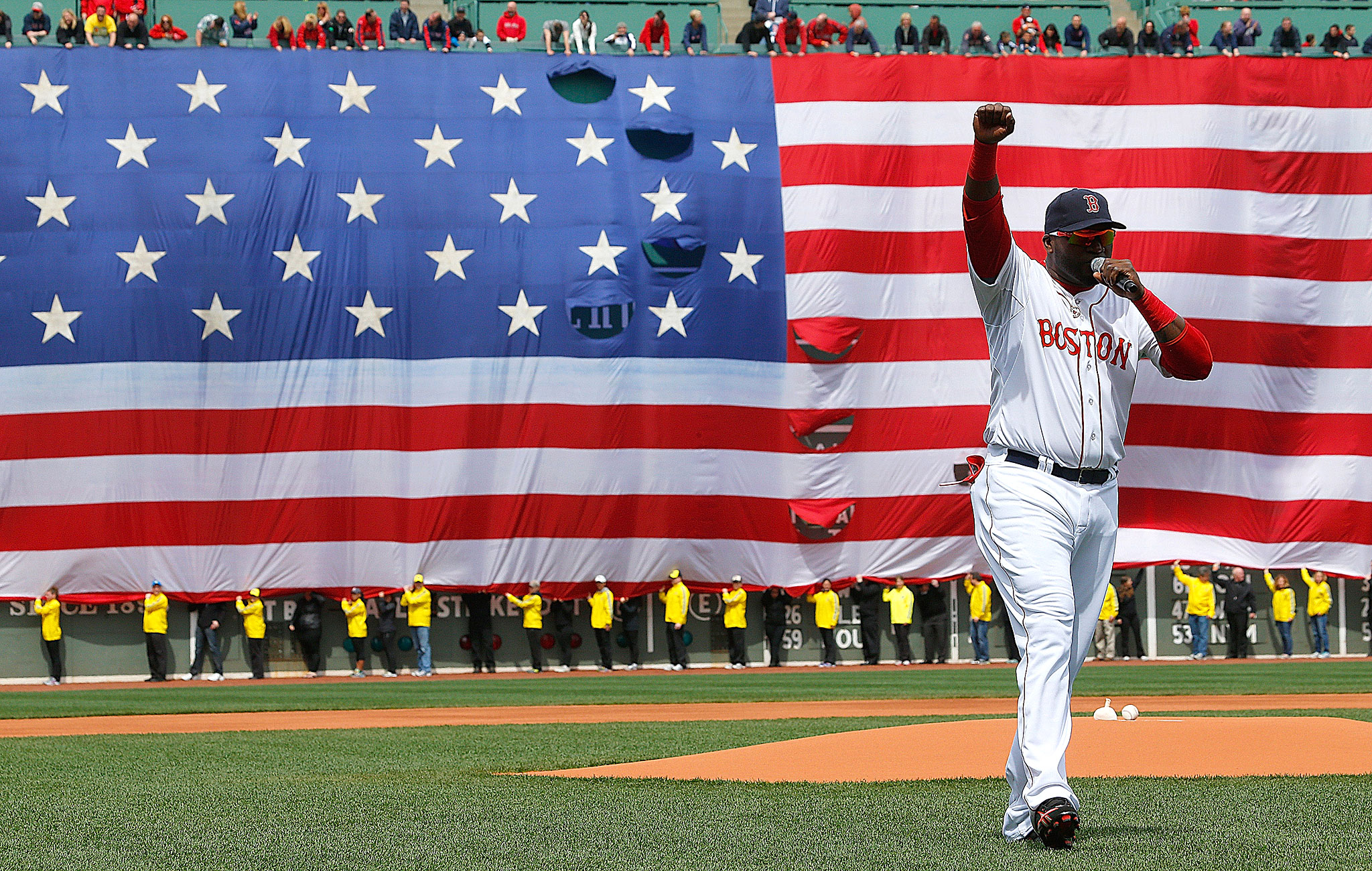 ESPN on X: On This Date: Big Papi was Boston Strong.   / X