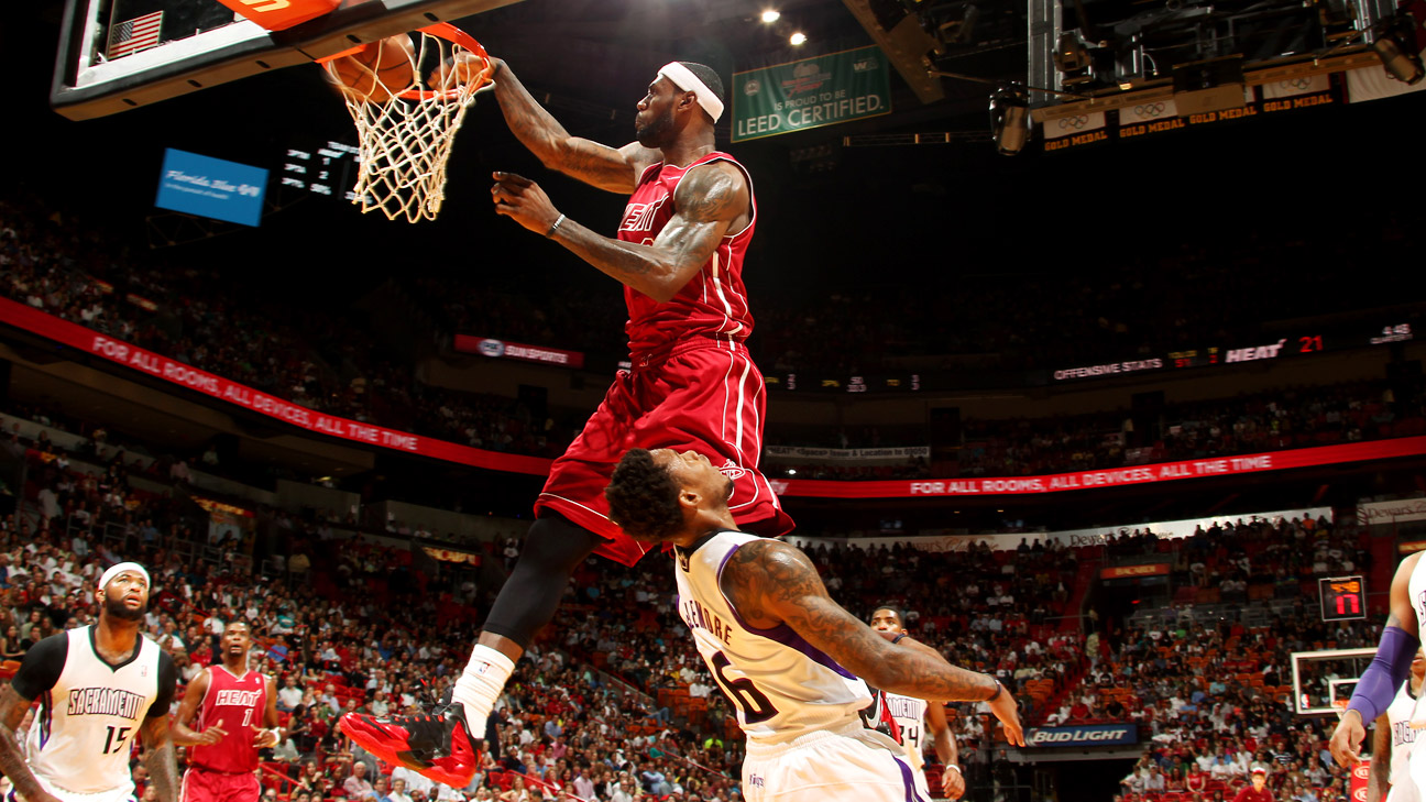 LeBron James: Top 10 Dunks as a Miami Heat 