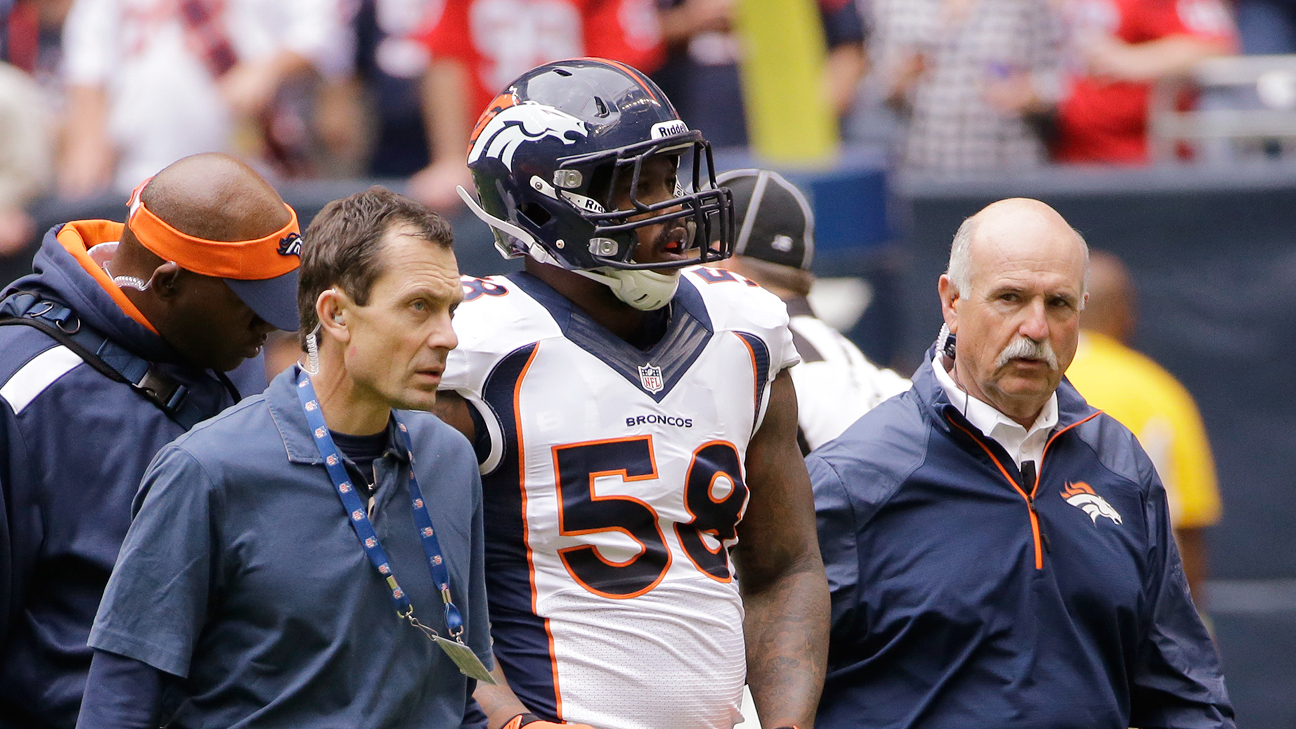 Misfortune follows Von Miller from Denver to Los Angeles