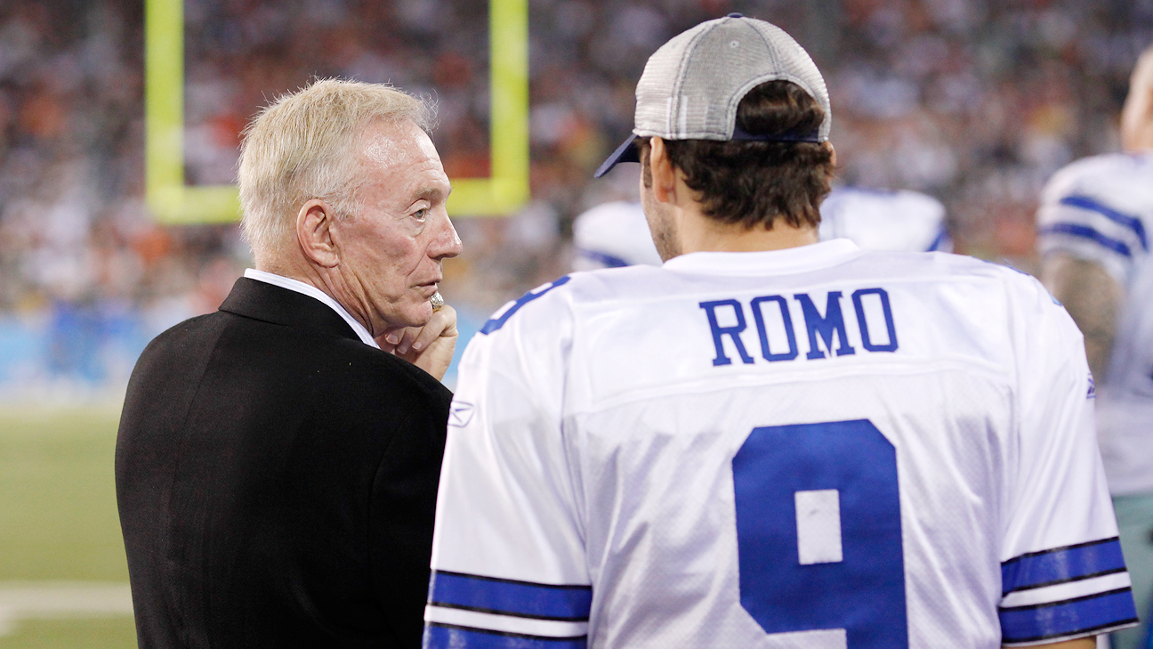 Dallas Cowboys: Tony Romo's 2017 Return the 'Intention' of Jerry Jones