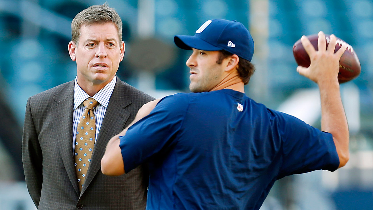 Troy Aikman offers cautionary tale for Cowboys QB Tony Romo - ESPN