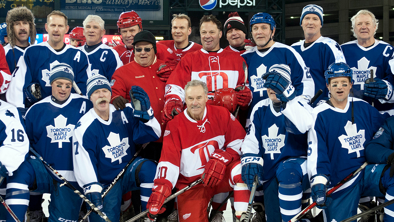 Maple Leafs, Red Wings set rosters for Centennial Classic alumni game