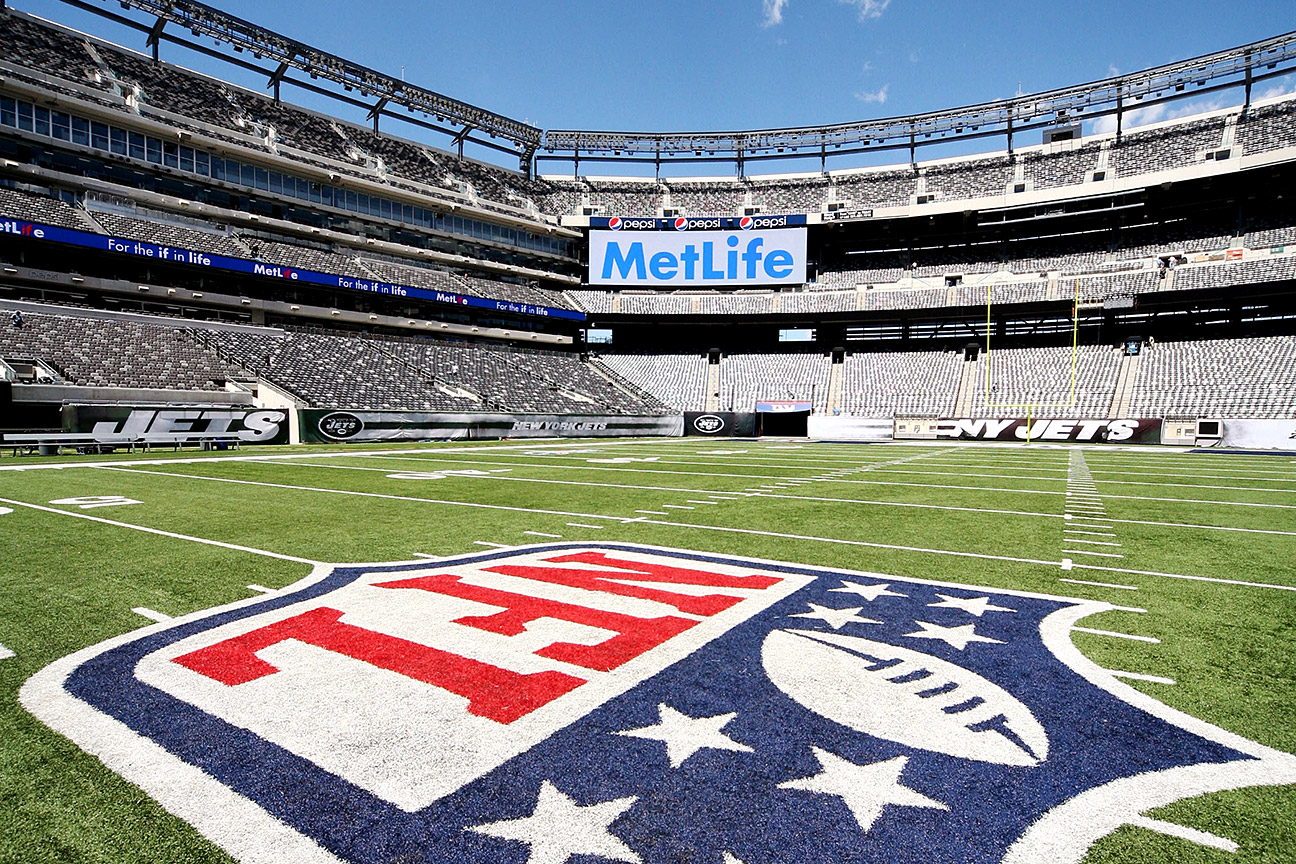 First Look  See the New Turf and Jets End Zones at MetLife Stadium