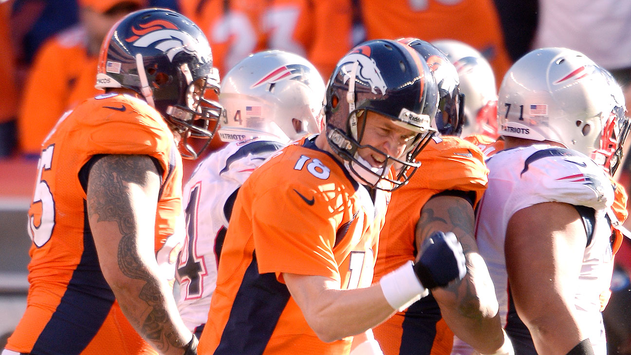 2014 AFC Championship Game score update: Broncos lead Patriots 13