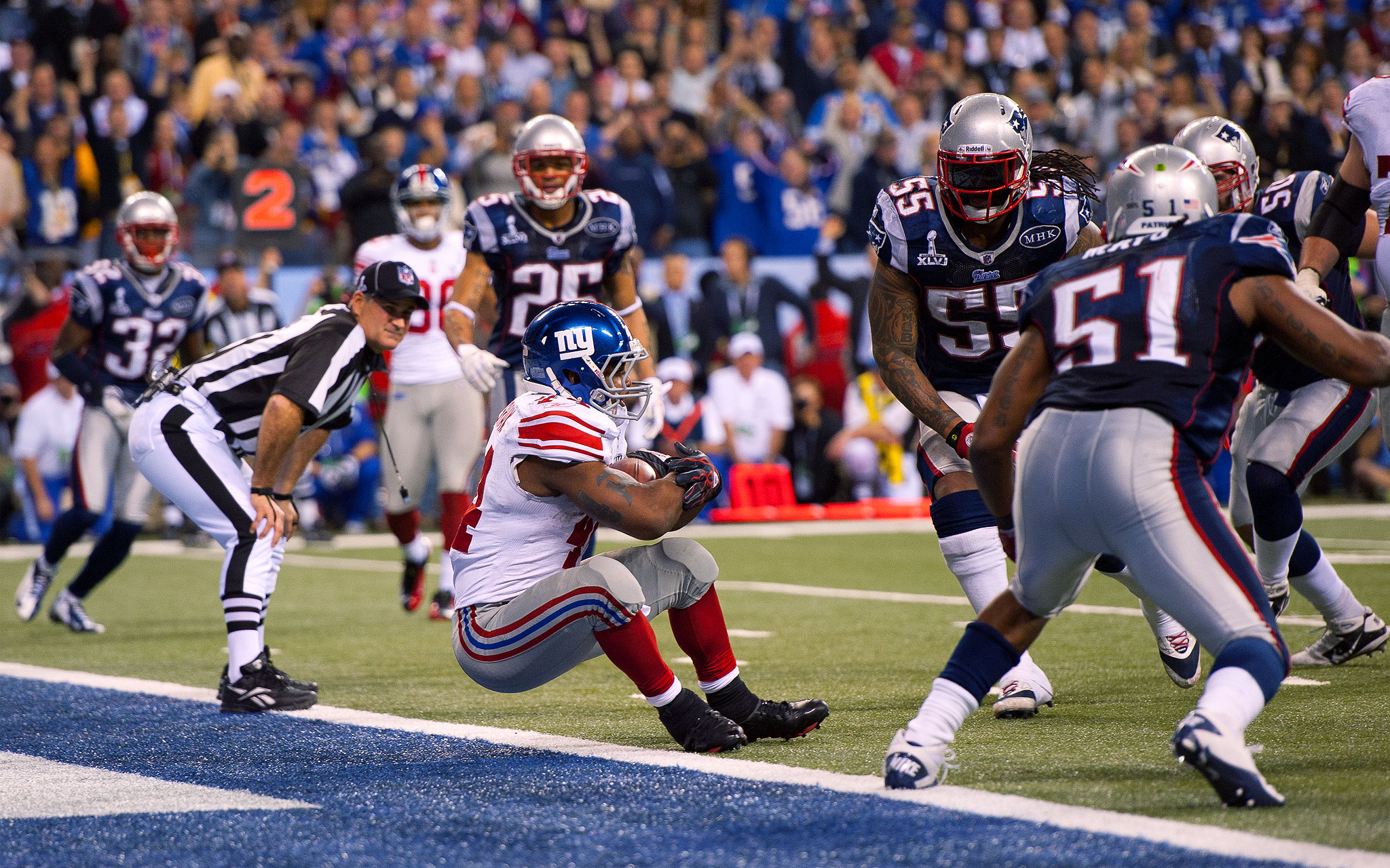 Ahmad Bradshaw - Super Bowl Moments From The Past 10 Years - ESPNRadio