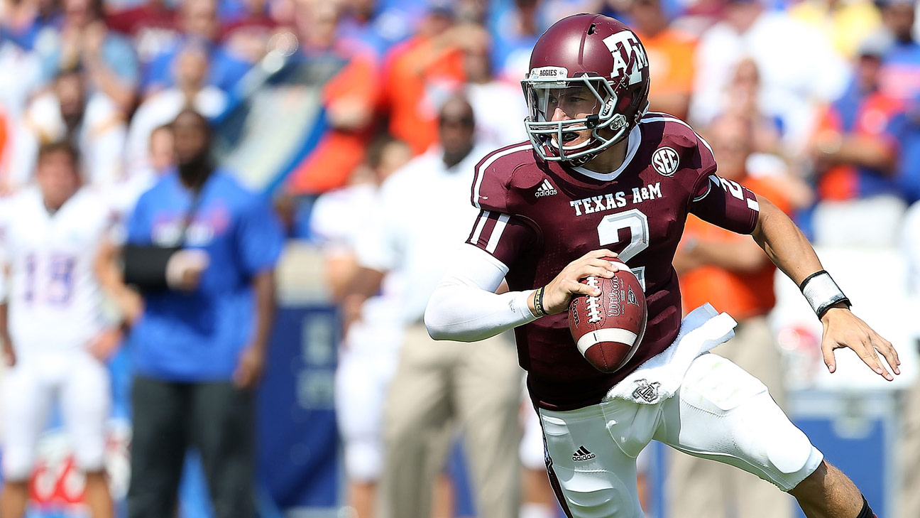 Johnny Manziel Throwing to Terrell Owens 