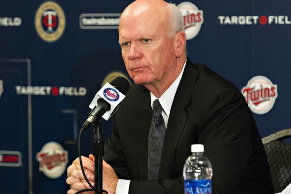 Minnesota Twins GM Terry Ryan says he has treatable cancer