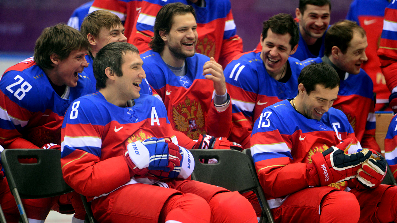 These are Alex Ovechkin's Olympics