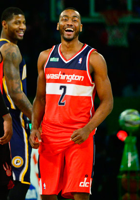 John Wall, Terrence Ross, Paul George