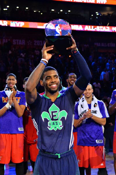 2014 NBA All-Star Game -- Kyrie Irving of Cleveland Cavaliers named MVP