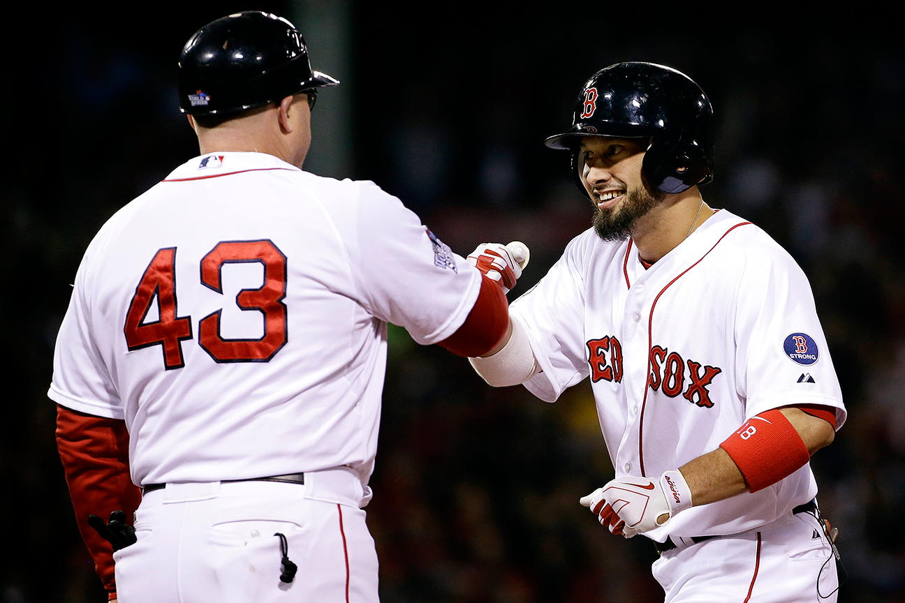 Red Sox vs. Angels lineups: Shane Victorino sits against Joe