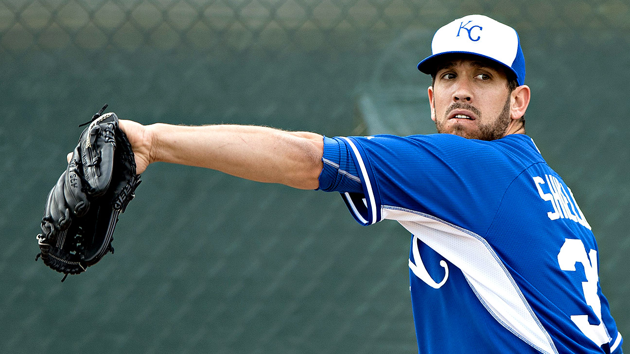 James Shields and Wade Davis introduced in Kansas City