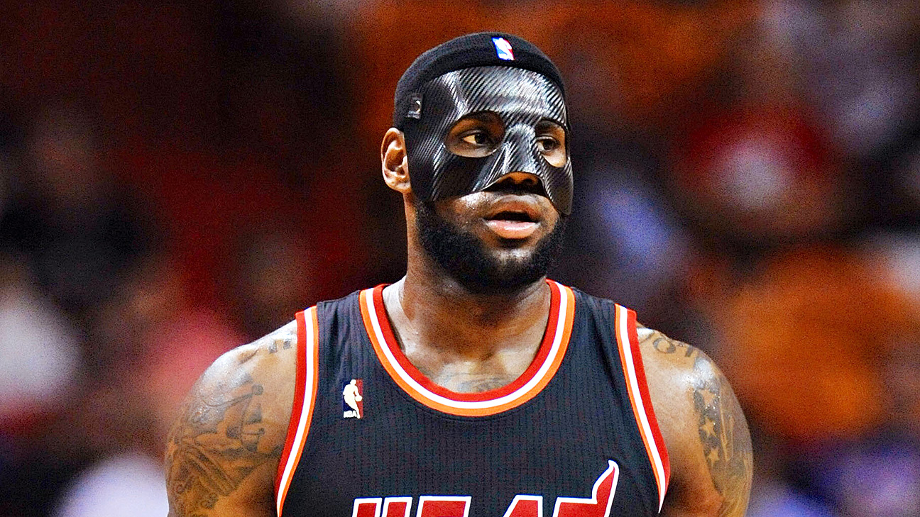 LeBron James unreels 31 in black mask as Miami Heat roll - ESPN