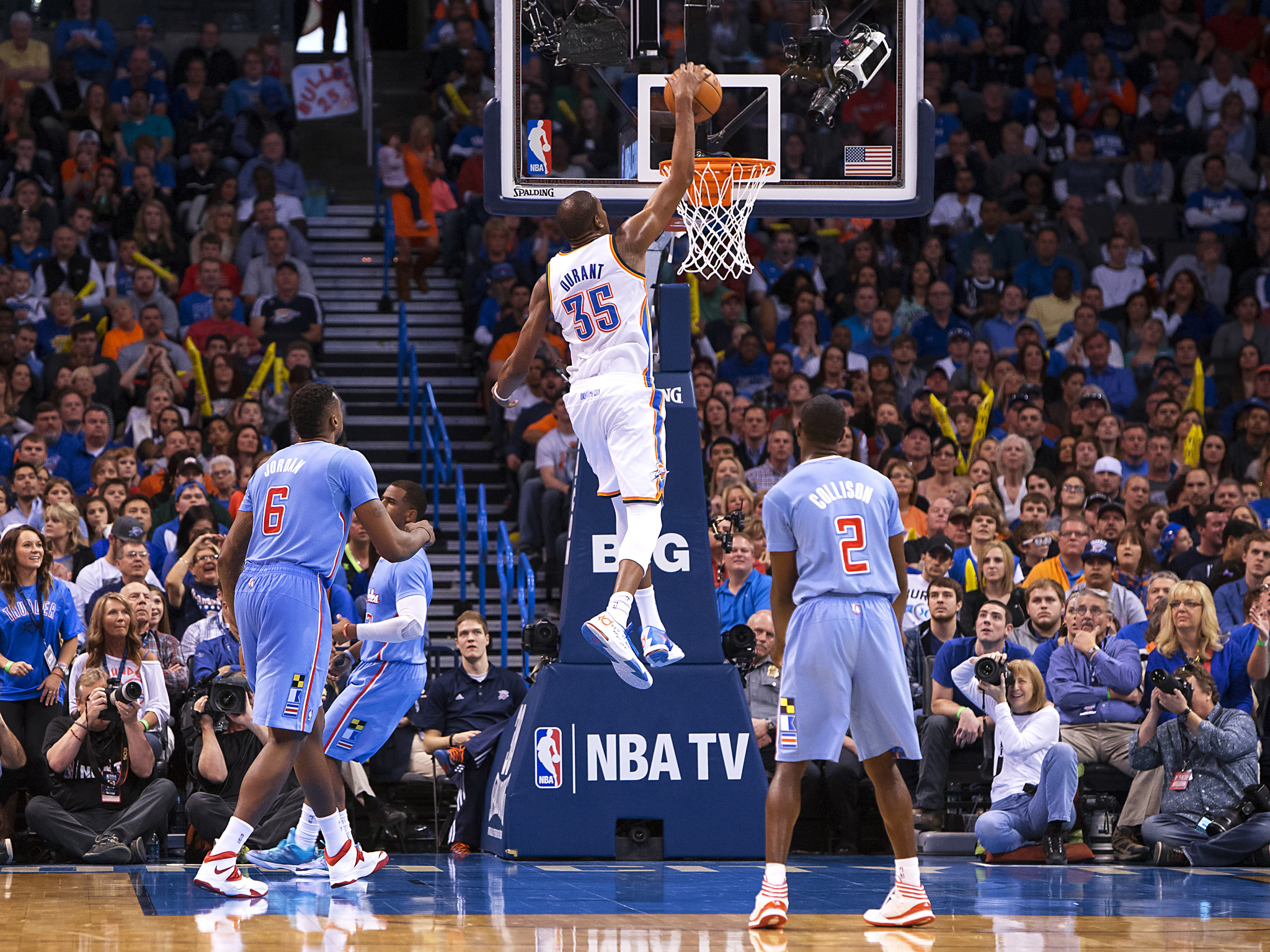 kevin durant dunk