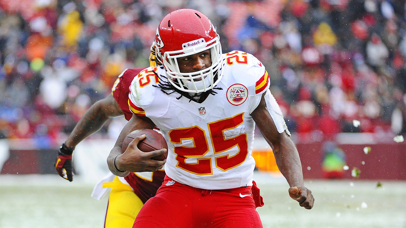 Chiefs running back Jamaal Charles is The Man in KC