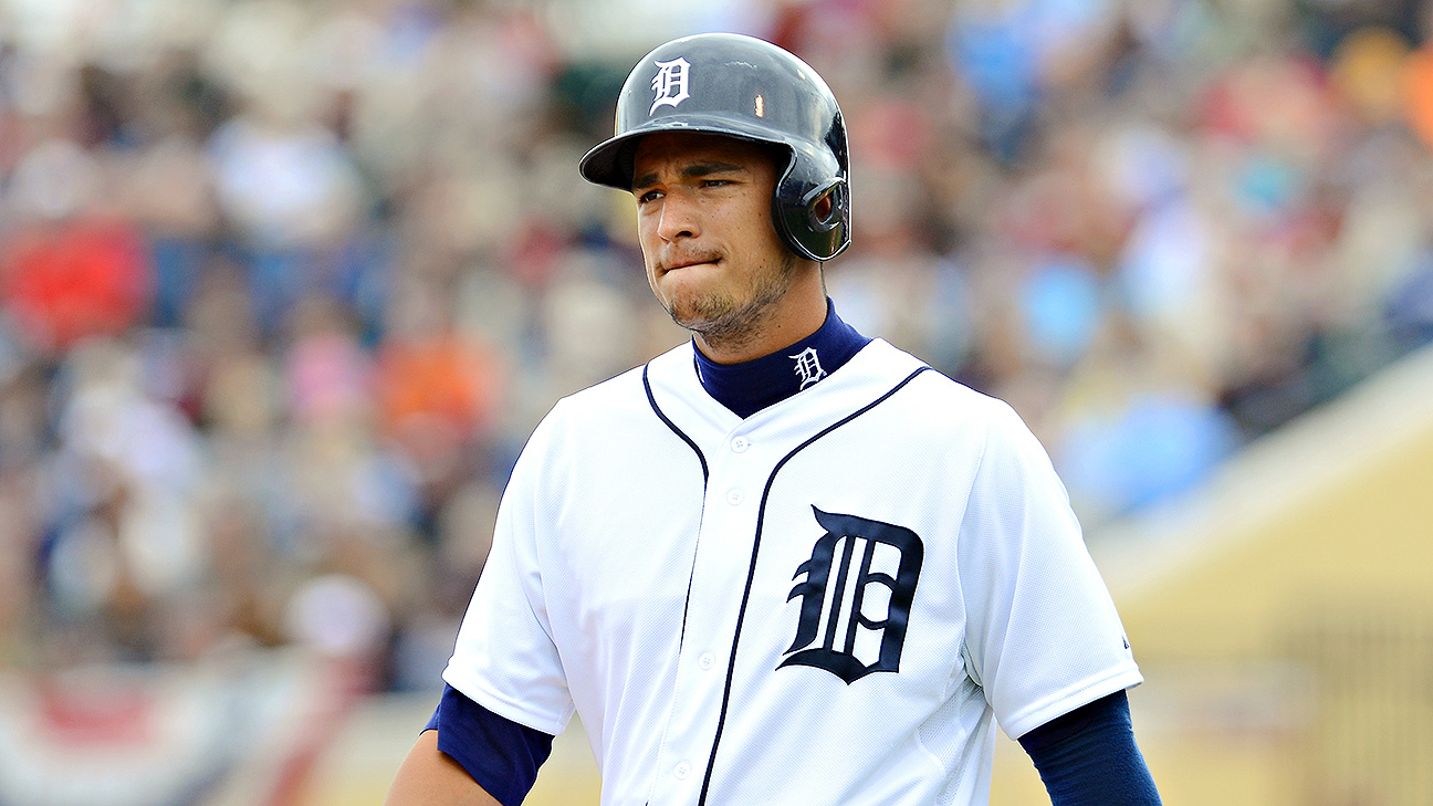 Detroit Tigers notebook: Danny Worth's shoulder 'pops out' of socket; Jose  Iglesias resting sore shins 