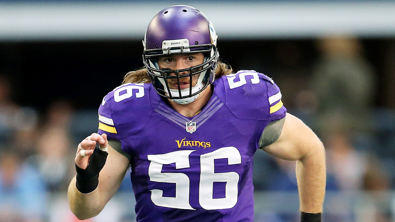 If Chad Greenway returns to Vikings, 2016 would probably be last year -  ESPN - Minnesota Vikings Blog- ESPN