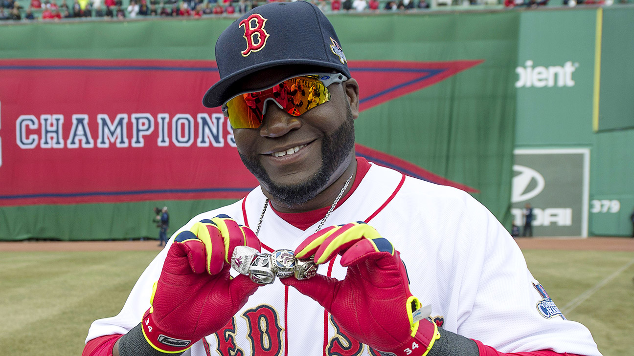 Boston's MFA to display Big Papi's championship rings