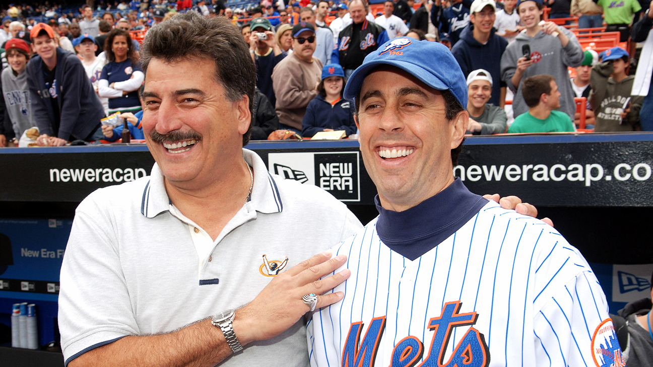 Mets fan Jerry Seinfeld throws a perfect pitch at Citi Field in