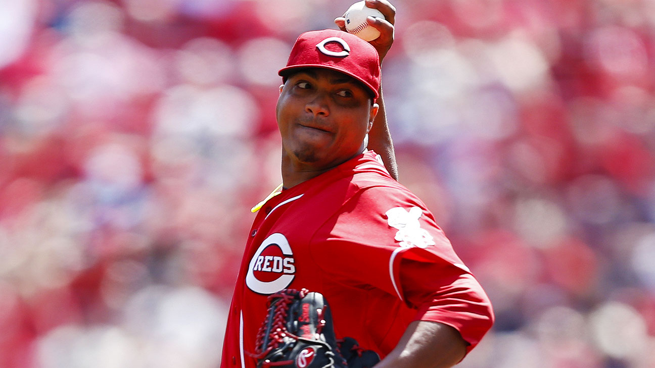 Cincinnati Reds Alfredo Simon (31) during a game against the