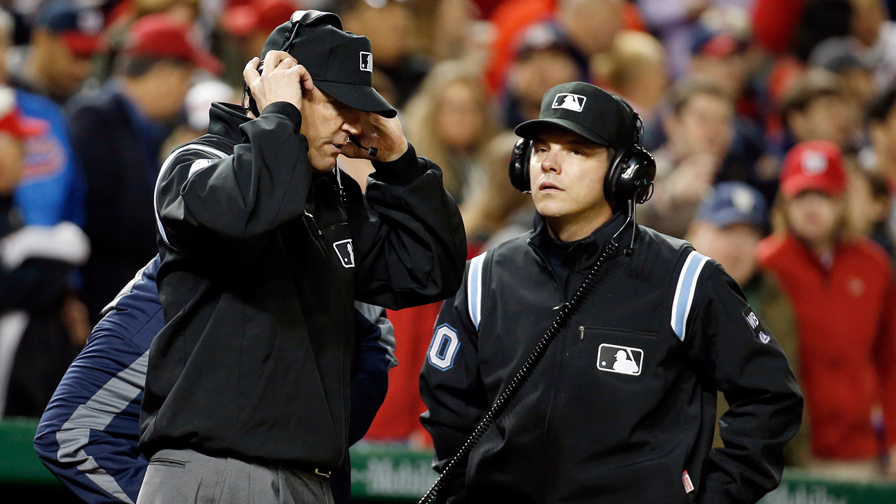 MLB umpires to announce replay review decisions to fans - ESPN