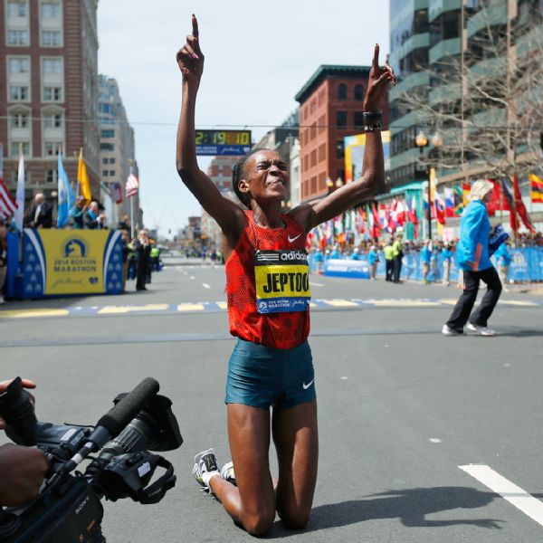Kenya's Rita Jeptoo wins Boston Marathon again