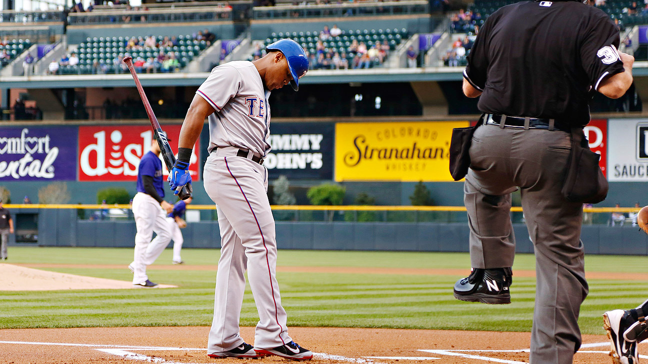 Adrian Beltre got ejected for relocating the on-deck circle, which is such  an Adrian Beltre thing to do 