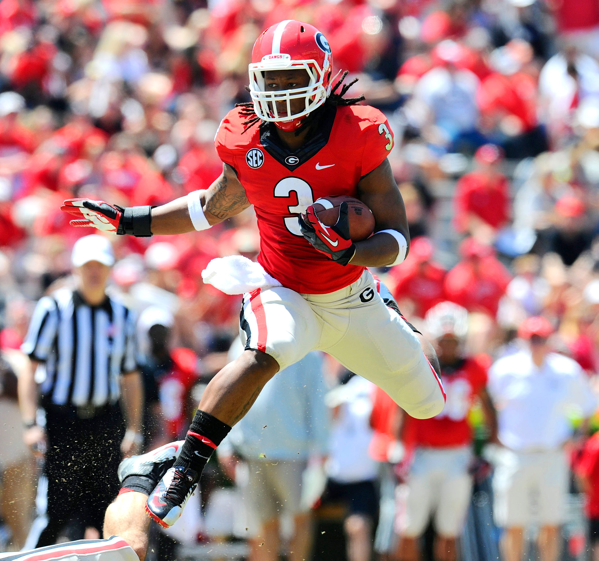 Todd gurley college football spring games photo gallery espn