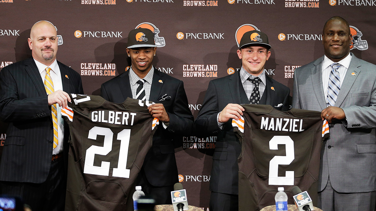Cleveland Browns first-round draft picks by year