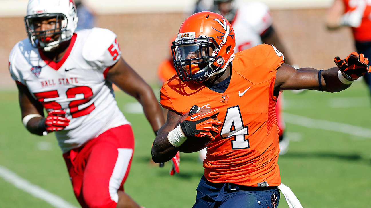 Taquan Mizzell a candidate as second-year star for Virginia Cavaliers ...