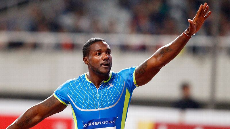 Justin Gatlin wins 100 in Shanghai - ABC7 San Francisco