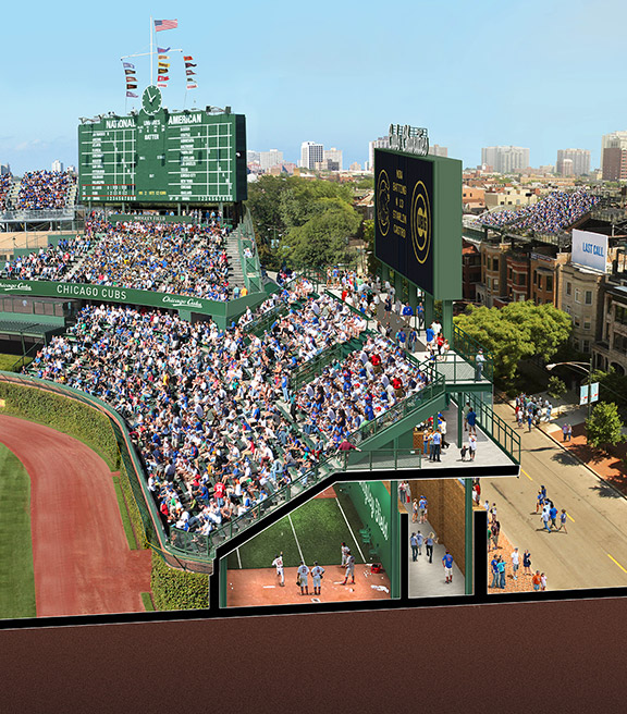 Wrigley Field Renovations Bring the Past Into the Future : CEG