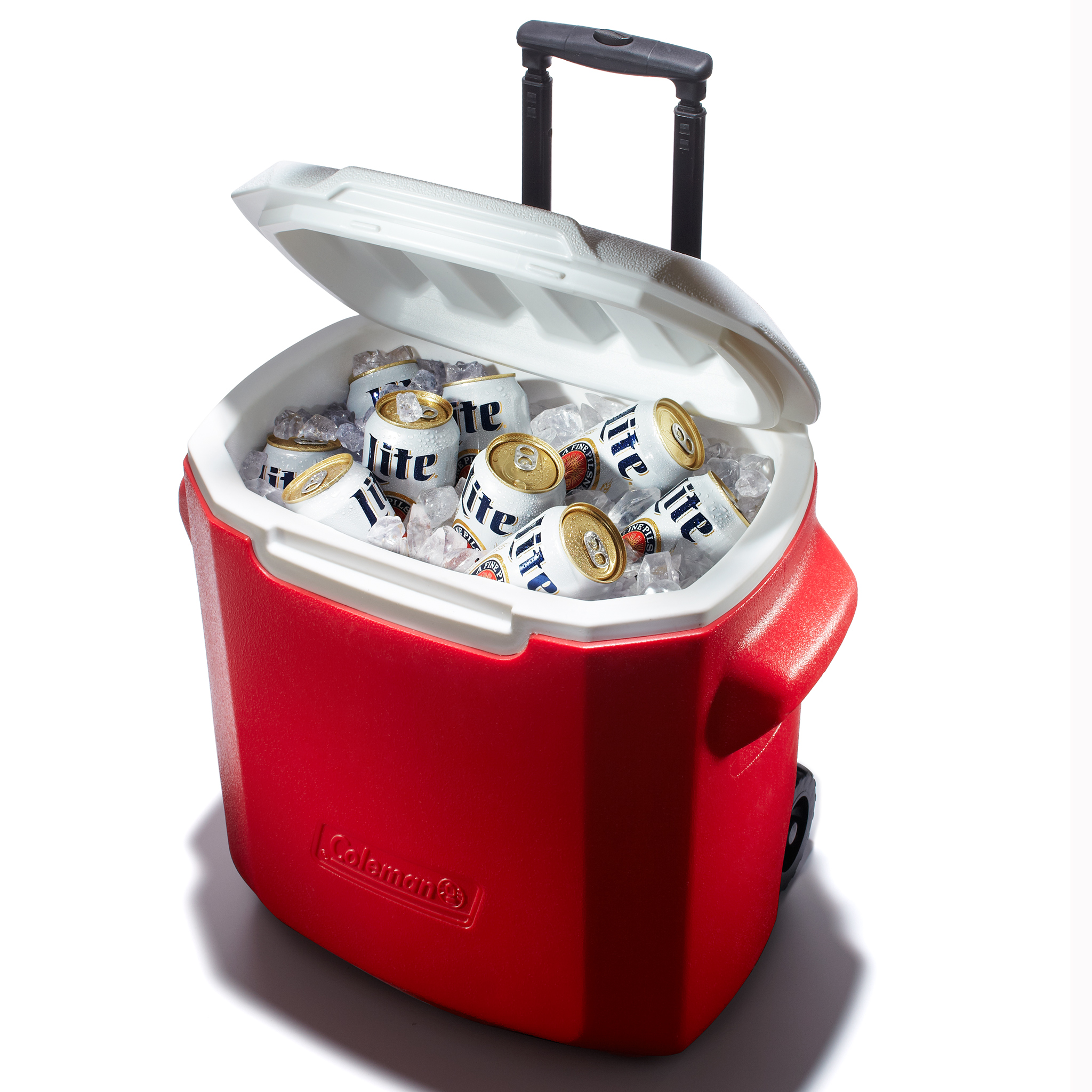 COLEMAN 28QUART WHEELED COOLER ONLY THE TOPS FOR POPS ESPN