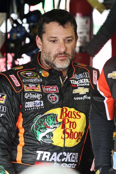 NASCAR - Tony Stewart as fearless as they come