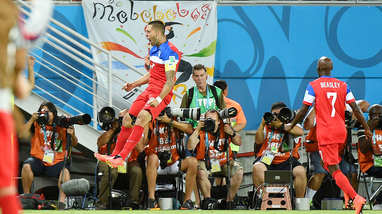 World Cup 2014: Clint Dempsey scores after 32 seconds in USA win over Ghana