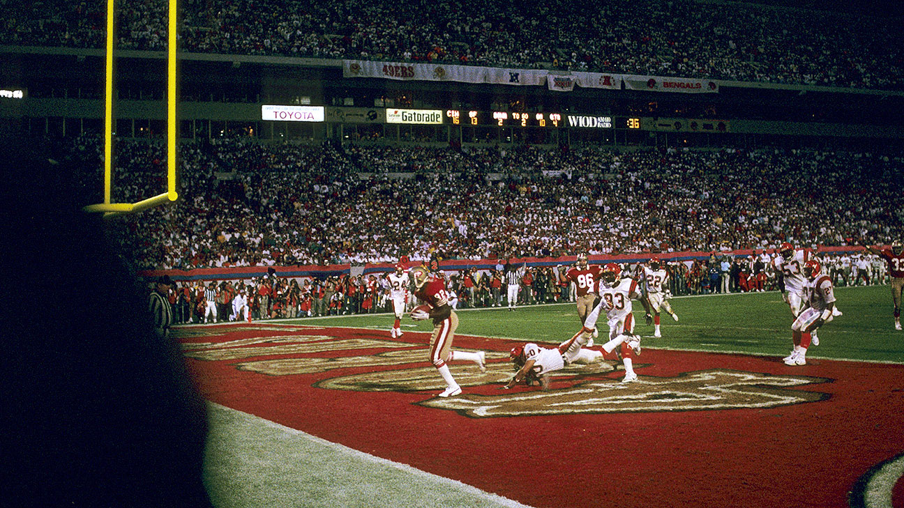 Super Bowl countdown moment No. 7: Montana to Taylor breaks Bengals' hearts