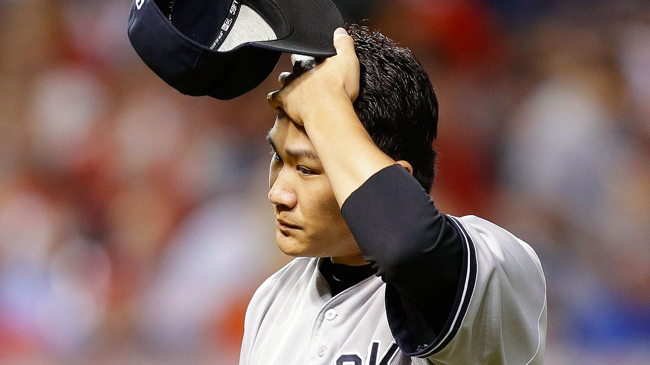 2014 Masahiro Tanaka First Major League Game Worn New York Yankees
