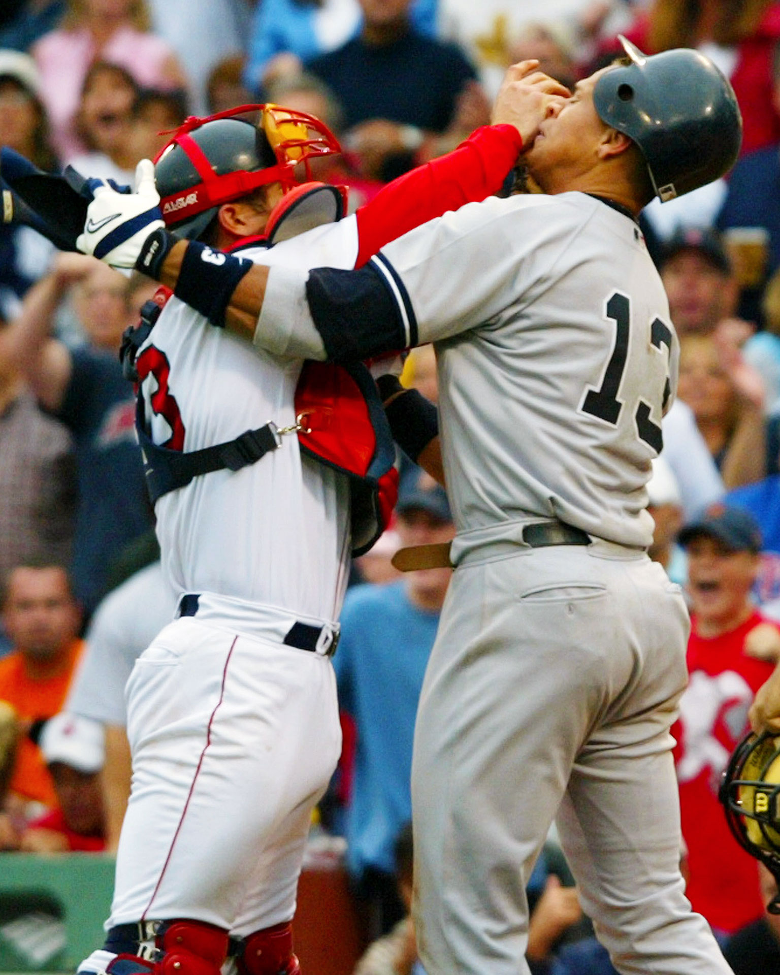 Having Words - July 24, 2004 -- Jason Varitek, Alex Rodriguez brawl and  Boston Red Sox rally - ESPN