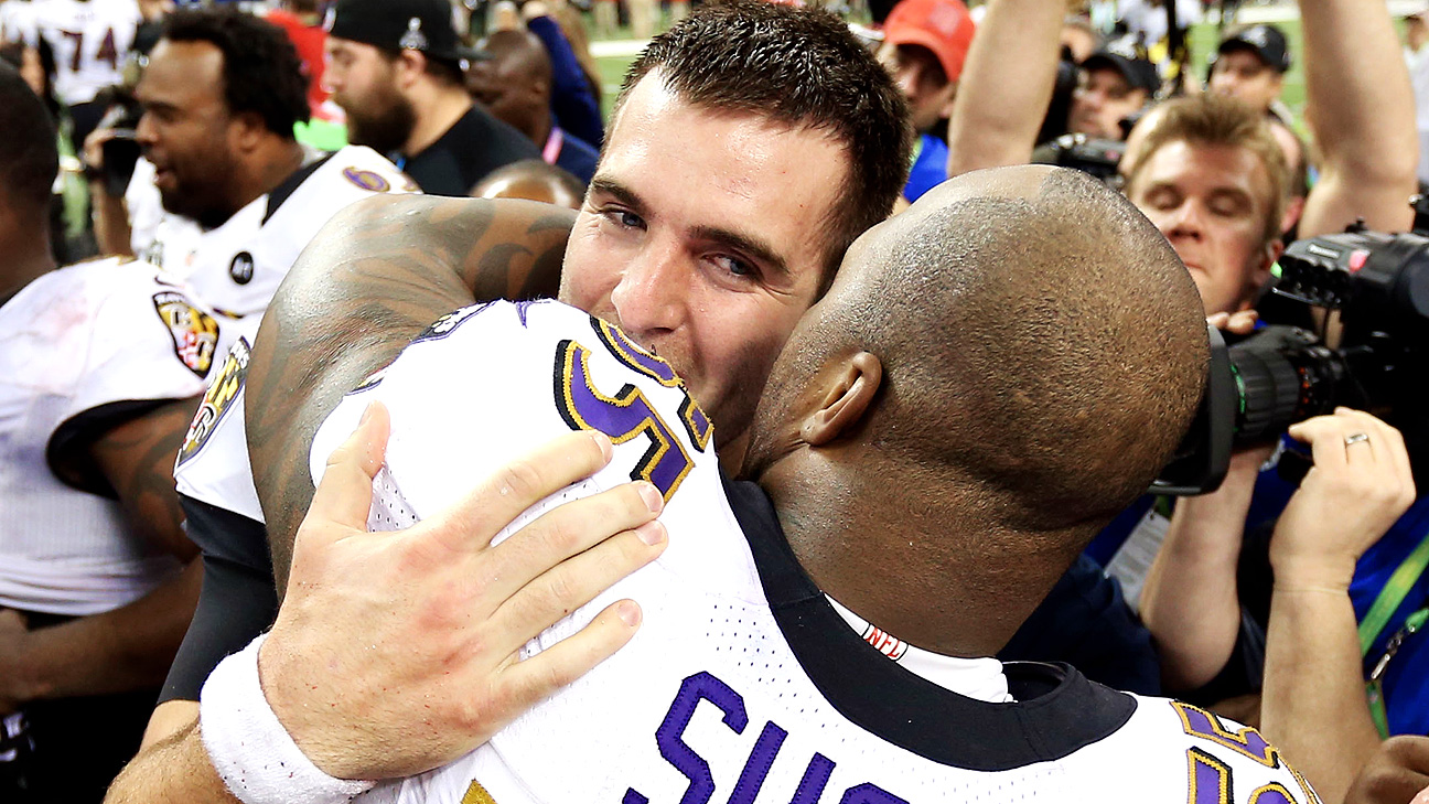 Suggs: Flacco doesn't need to talk, just flash Super Bowl ring