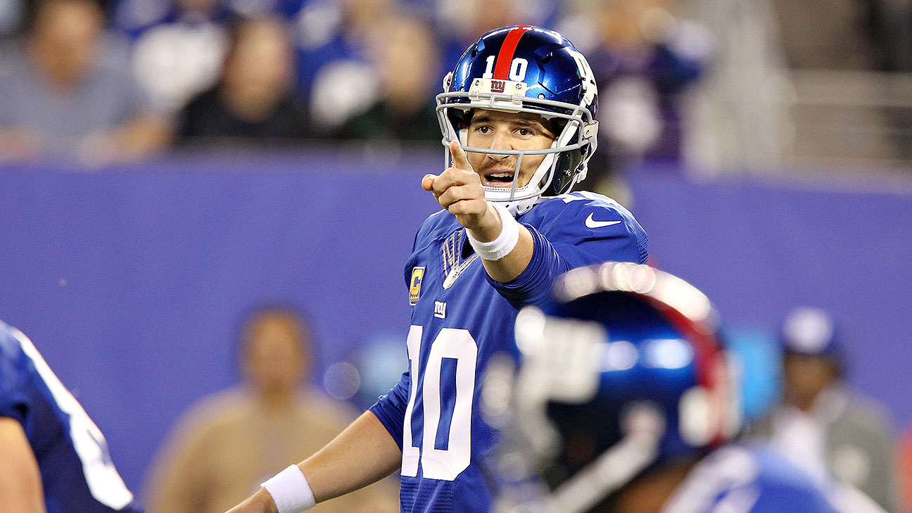 SportsCenter on X: Breaking: Eli Manning has been benched. Geno Smith will  start for the Giants against the Raiders.  / X