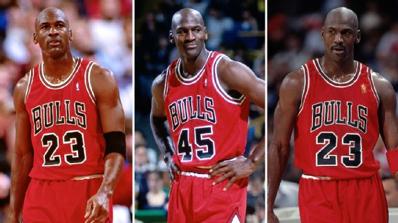 michael jordan basketball jersey numbers