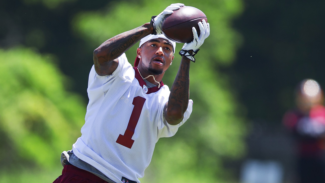 Washington Redskins' DeSean Jackson suffers ankle injury in