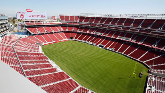 Levi's Stadium Mapa asientos, Imagenes, Direcciones, y Historia - San  Francisco 49ers - ESPN