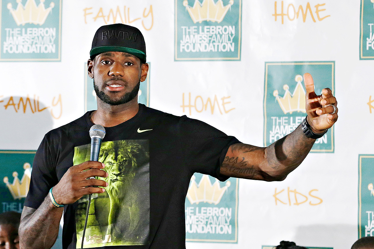 Lebron foundation on sale