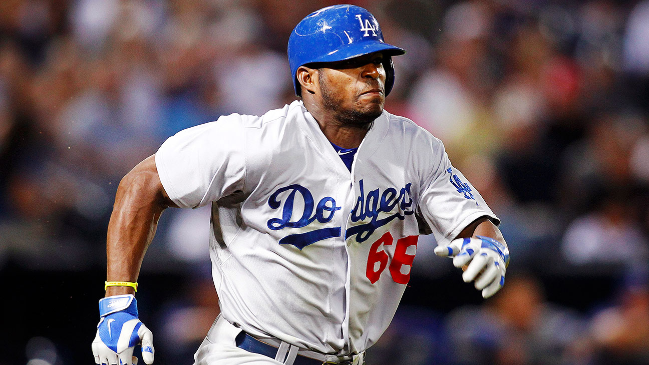 No sophomore slump for Dodgers' Yasiel Puig