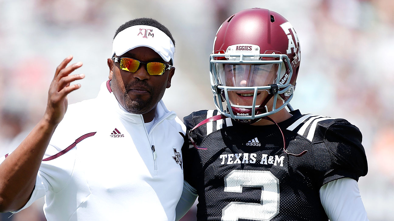 Texas A&M coach Kevin Sumlin thrilled for Texans QB Case Keenum 