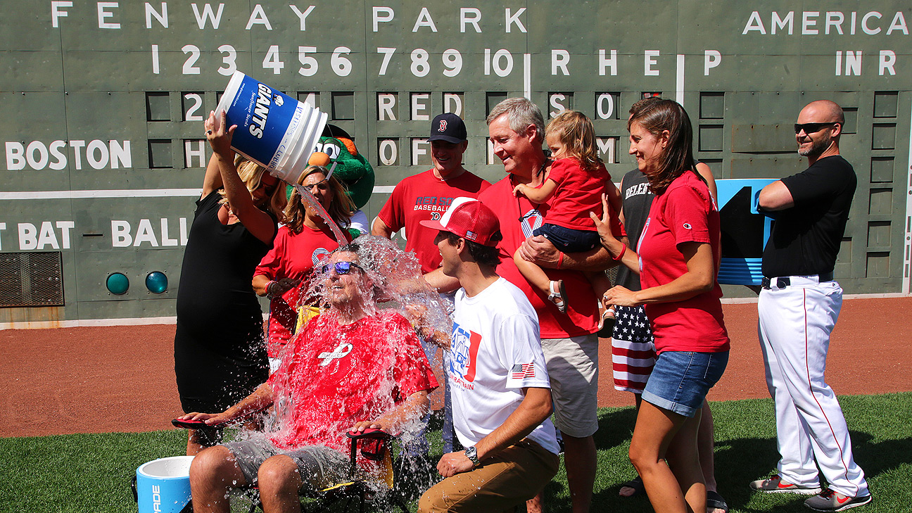 Roger Goodell steps up for the ALS 'Ice Bucket Challenge,' but NHL