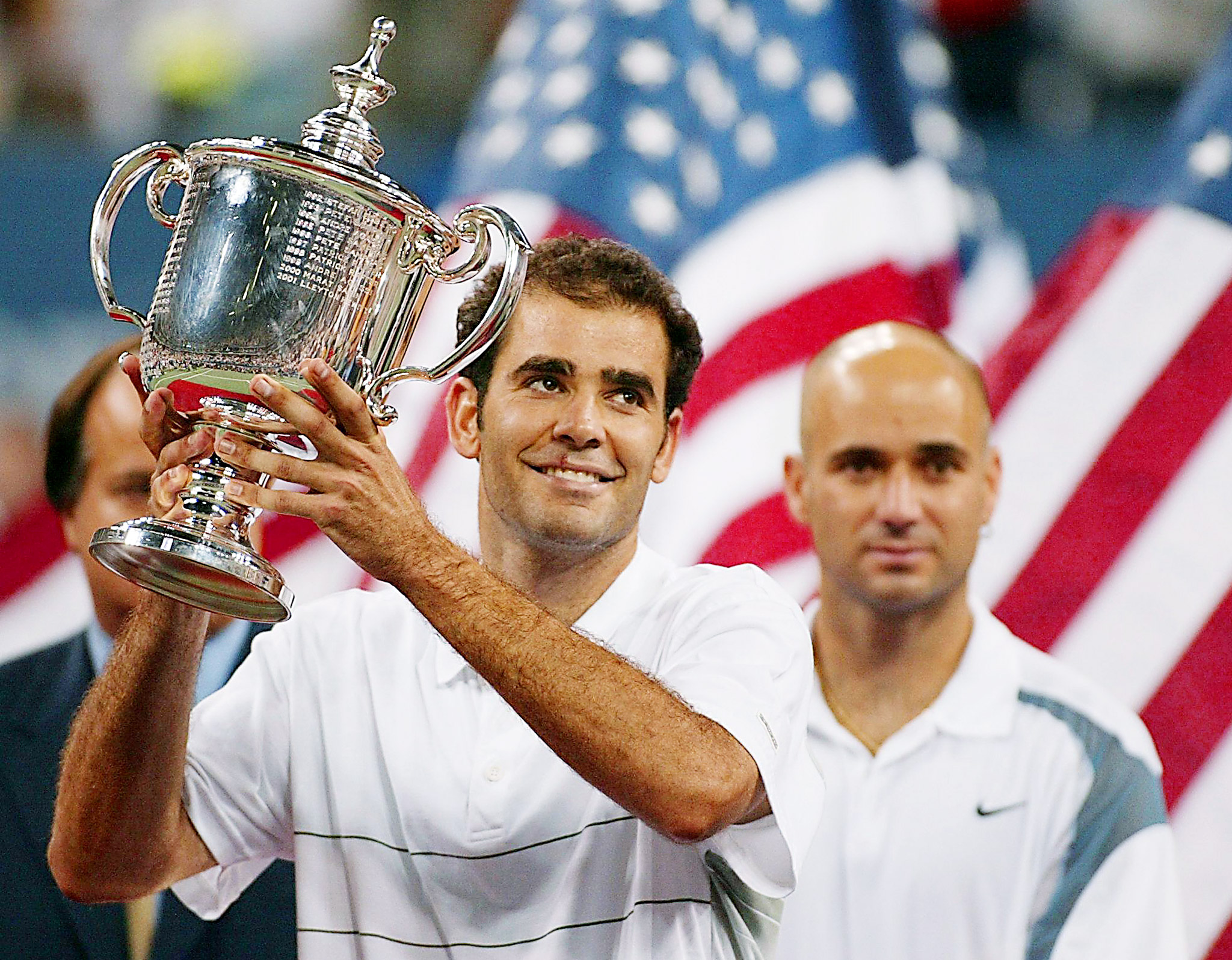 Pete Sampras  Andre Agassi  Photos Memorable US Open 